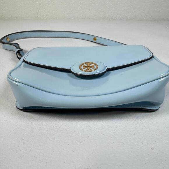 Tory Burch Accessories Light Blue Robinson Shoulder Bag (READ) - Picture 11 of 13